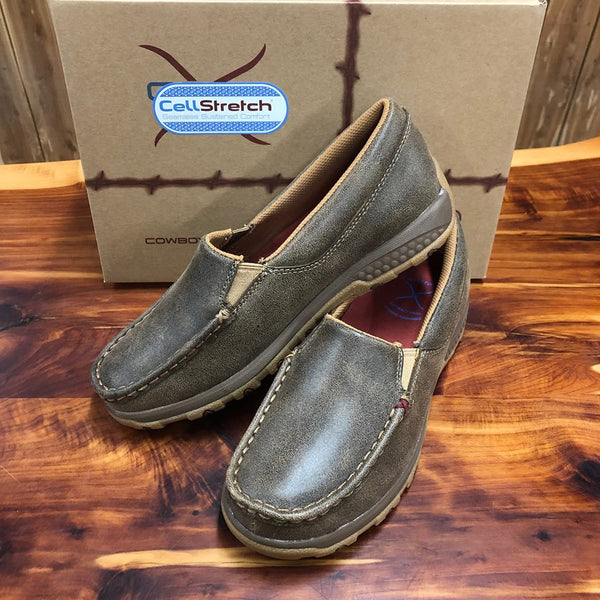 Twisted X Slip On Bomber Driving Mocs-Women's Casual Shoes-Twisted X Boots-Lucky J Boots & More, Women's, Men's, & Kids Western Store Located in Carthage, MO