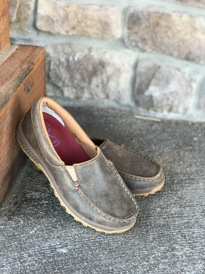 Twisted X Slip On Bomber Driving Mocs-Women's Casual Shoes-Twisted X Boots-Lucky J Boots & More, Women's, Men's, & Kids Western Store Located in Carthage, MO
