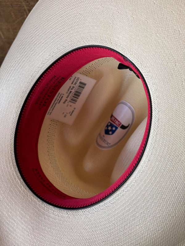 Resistol USTRC Big Money 10X Straw Cowboy Hat 4 1/4" Brim-Straw Cowboy Hats-HatCo-Lucky J Boots & More, Women's, Men's, & Kids Western Store Located in Carthage, MO