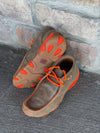 Youth Chukka Neon Orange Driving Mocs-Kids Casual Shoes-Twisted X Boots-Lucky J Boots & More, Women's, Men's, & Kids Western Store Located in Carthage, MO