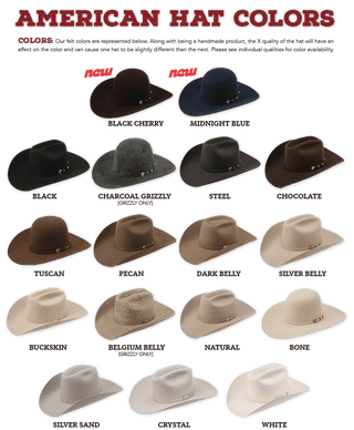 American 40x Pecan Felt Hat 4.5 Brim-Felt Cowboy Hats-American Hat Co.-Lucky J Boots & More, Women's, Men's, & Kids Western Store Located in Carthage, MO