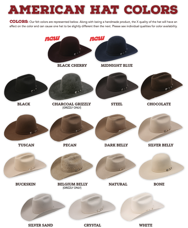 American felt deals hats