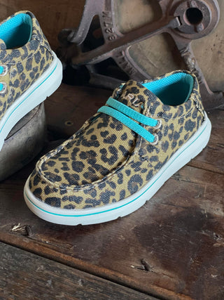 Ariat Youth Hilo Sparkle Leopard-Kids Casual Shoes-Ariat-Lucky J Boots & More, Women's, Men's, & Kids Western Store Located in Carthage, MO