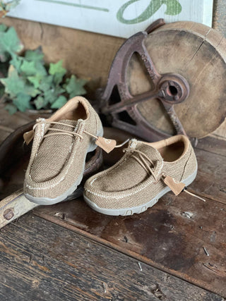 Chillin Tan Roper Driving Mocs *FINAL SALE*-Kids Casual Shoes-Roper-Lucky J Boots & More, Women's, Men's, & Kids Western Store Located in Carthage, MO