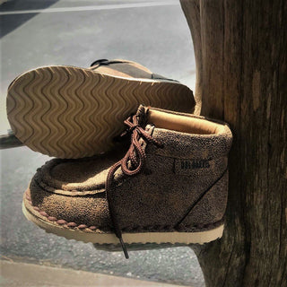 Double Barrel Aiden Chucka Boot-Kids Boots-M & F Western Products-Lucky J Boots & More, Women's, Men's, & Kids Western Store Located in Carthage, MO