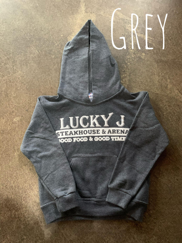 LJ Youth Hoodie-Youth Sweatshirt-The Dugout-Lucky J Boots & More, Women's, Men's, & Kids Western Store Located in Carthage, MO