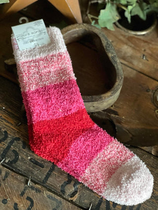 Holiday Cozy Crew Socks-Socks-World's Softest Socks-Lucky J Boots & More, Women's, Men's, & Kids Western Store Located in Carthage, MO