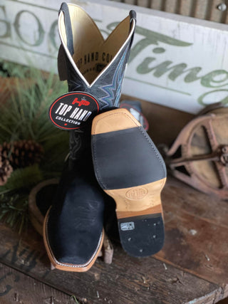 Men's Horse Power Black Suede Boot-Men's Boots-Horse Power-Lucky J Boots & More, Women's, Men's, & Kids Western Store Located in Carthage, MO