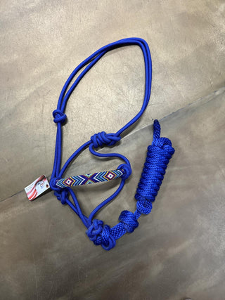 HRB Professionals Choice Beaded Rope Halter-Halter-Professionals Choice-Lucky J Boots & More, Women's, Men's, & Kids Western Store Located in Carthage, MO