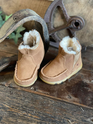 Infant Chukka Driving Mocs Fleece Lined ICA0021-Kids Boots-Twisted X Boots-Lucky J Boots & More, Women's, Men's, & Kids Western Store Located in Carthage, MO