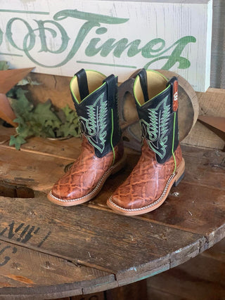 Kids Anderson Bean Vintage Elephant Bark Boot-Kids Boots-Anderson Bean-Lucky J Boots & More, Women's, Men's, & Kids Western Store Located in Carthage, MO