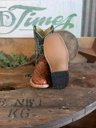 Kids Anderson Bean Vintage Elephant Bark Boot-Kids Boots-Anderson Bean-Lucky J Boots & More, Women's, Men's, & Kids Western Store Located in Carthage, MO