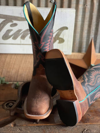 Kid's Horse Power Toast Bison Boot-Kids Boots-Anderson Bean-Lucky J Boots & More, Women's, Men's, & Kids Western Store Located in Carthage, MO