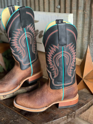 Kid's Horse Power Toast Bison Boot-Kids Boots-Anderson Bean-Lucky J Boots & More, Women's, Men's, & Kids Western Store Located in Carthage, MO
