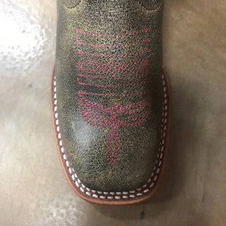 Kid's Macie Bean Black Cracktacular Cowgirl Boot-Kids Boots-Macie Bean-Lucky J Boots & More, Women's, Men's, & Kids Western Store Located in Carthage, MO