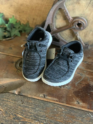 Little Kids Roper Hang Loose Sneaker in Black *FINAL SALE*-Kids Casual Shoes-Roper-Lucky J Boots & More, Women's, Men's, & Kids Western Store Located in Carthage, MO