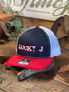 Navy/White/Red