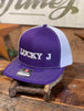 Purple/White