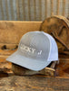 Heather Grey/White