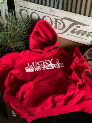 LJ Hoodies-Hoodies-The Dugout-Lucky J Boots & More, Women's, Men's, & Kids Western Store Located in Carthage, MO