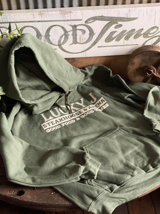 LJ Hoodies-Hoodies-The Dugout-Lucky J Boots & More, Women's, Men's, & Kids Western Store Located in Carthage, MO