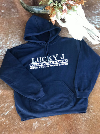 LJ Hoodies-Hoodies-The Dugout-Lucky J Boots & More, Women's, Men's, & Kids Western Store Located in Carthage, MO