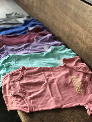 LJ Onesies-Baby Onesies-The Dugout-Lucky J Boots & More, Women's, Men's, & Kids Western Store Located in Carthage, MO