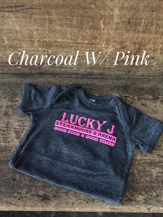 LJ Onesies-Baby Onesies-The Dugout-Lucky J Boots & More, Women's, Men's, & Kids Western Store Located in Carthage, MO