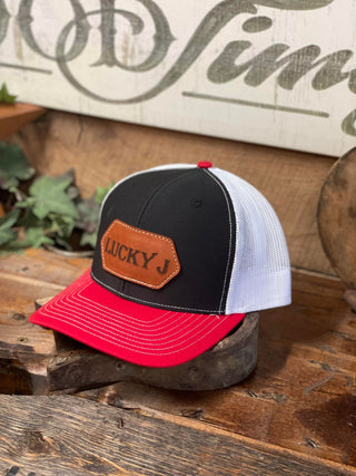 LJ Patch Caps 112-Caps-Ndesign-Lucky J Boots & More, Women's, Men's, & Kids Western Store Located in Carthage, MO