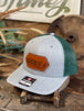 Heather Grey/Dark Green Center Patch