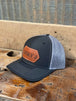 Black/Charcoal Center Patch