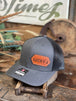 Charcoal/Black Side Patch