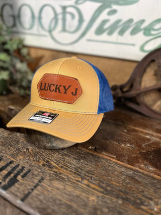 LJ Patch Caps 112-Caps-Ndesign-Lucky J Boots & More, Women's, Men's, & Kids Western Store Located in Carthage, MO
