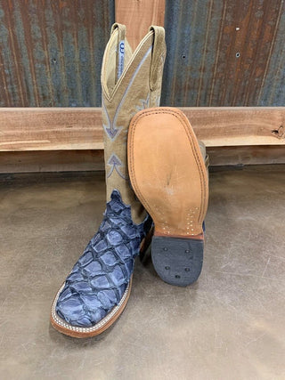 Men's Anderson Bean Navy Big Bass Boot-Men's Boots-Anderson Bean-Lucky J Boots & More, Women's, Men's, & Kids Western Store Located in Carthage, MO