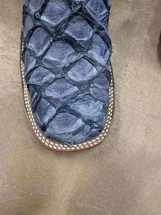 Men's Anderson Bean Navy Big Bass Boot-Men's Boots-Anderson Bean-Lucky J Boots & More, Women's, Men's, & Kids Western Store Located in Carthage, MO