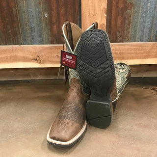 Men's Ariat Arena Rebound Square Toe Boot-Men's Boots-Ariat-Lucky J Boots & More, Women's, Men's, & Kids Western Store Located in Carthage, MO
