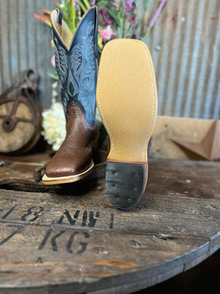 Men's Fenoglio Kango Smooth Quill Ostrich Boot-Men's Boots-Fenoglio Boots-Lucky J Boots & More, Women's, Men's, & Kids Western Store Located in Carthage, MO