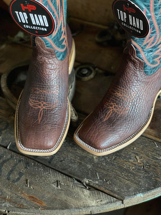 Men's Horse Power Shrunken Bullhide Boot-Men's Boots-Horse Power-Lucky J Boots & More, Women's, Men's, & Kids Western Store Located in Carthage, MO