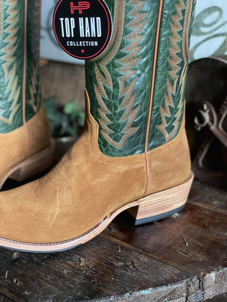 Men's Horse Power Top Hand Collection Camel Suede-Men's Boots-Horse Power-Lucky J Boots & More, Women's, Men's, & Kids Western Store Located in Carthage, MO