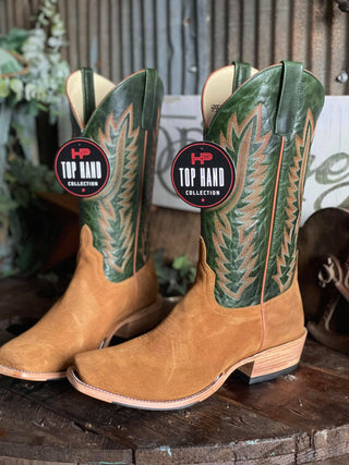 Men's Horse Power Top Hand Collection Camel Suede-Men's Boots-Horse Power-Lucky J Boots & More, Women's, Men's, & Kids Western Store Located in Carthage, MO