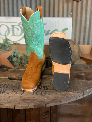 Men's Olathe Wheatbuck Waxy Kudu Boot-Men's Boots-Olathe-Lucky J Boots & More, Women's, Men's, & Kids Western Store Located in Carthage, MO