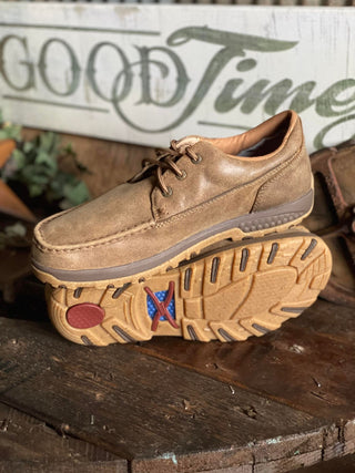 Men's Twisted X Boat Shoe Driving Moc MXC0016-Men's Casual Shoes-Twisted X Boots-Lucky J Boots & More, Women's, Men's, & Kids Western Store Located in Carthage, MO