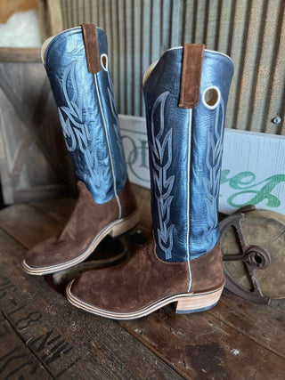 Olathe Mens Tall Top Reverse Raiz Waxy Kudu Boot-Men's Boots-Olathe-Lucky J Boots & More, Women's, Men's, & Kids Western Store Located in Carthage, MO