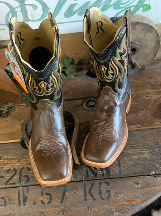 R. Watson Mens Antique Miel Goat Boot-Men's Boots-R. Watson-Lucky J Boots & More, Women's, Men's, & Kids Western Store Located in Carthage, MO