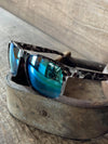 BEX Jaebyrd II Tortoise Gray/Sky-Sunglasses-Bex Sunglasses-Lucky J Boots & More, Women's, Men's, & Kids Western Store Located in Carthage, MO