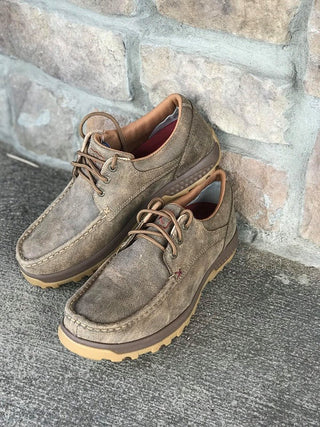 Twisted X CellStretch Casual Slip On Bomber Shoe *FINAL SALE*-Men's Casual Shoes-Twisted X Boots-Lucky J Boots & More, Women's, Men's, & Kids Western Store Located in Carthage, MO