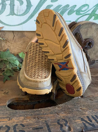 Twisted X Slip-On Driving Moc Bomber *FINAL SALE*-Men's Casual Shoes-Twisted X Boots-Lucky J Boots & More, Women's, Men's, & Kids Western Store Located in Carthage, MO