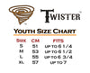 T71637 Twister Youth Straw Hat-Kids Straw Cowboy Hat-M & F Western Products-Lucky J Boots & More, Women's, Men's, & Kids Western Store Located in Carthage, MO