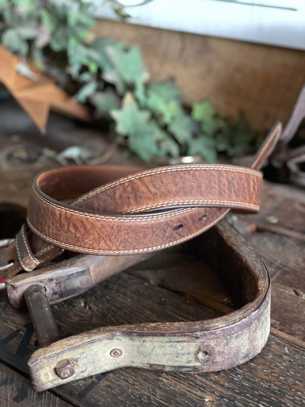 WF-44 Tone Brickwash Belt-Belts-WESTERN FASHION ACCESSORIES-Lucky J Boots & More, Women's, Men's, & Kids Western Store Located in Carthage, MO