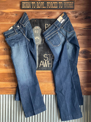 Women's Ariat Pacific Trouser Jeans-Women's Denim-Ariat-Lucky J Boots & More, Women's, Men's, & Kids Western Store Located in Carthage, MO